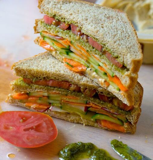 Classic Vegetable Sandwich