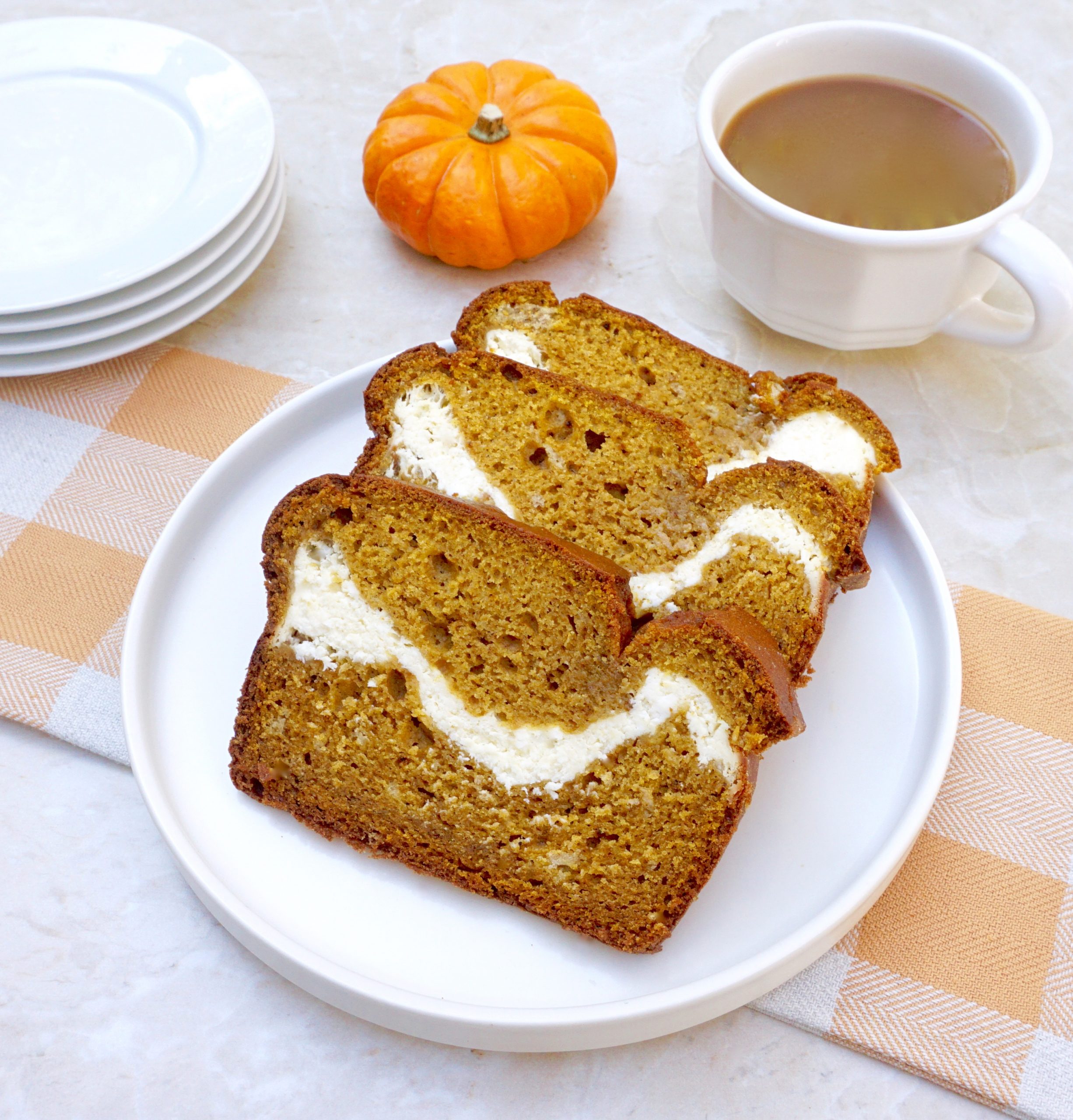 Pumpkin Cream Cheese Bread