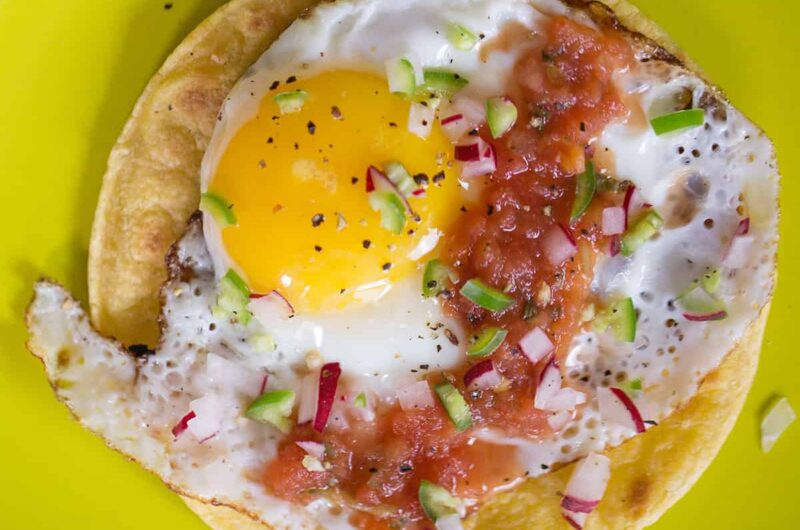 Fried Egg Tortilla Recipe