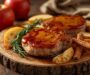 Apple Cider Glazed Pork Chops with Cinnamon Apples