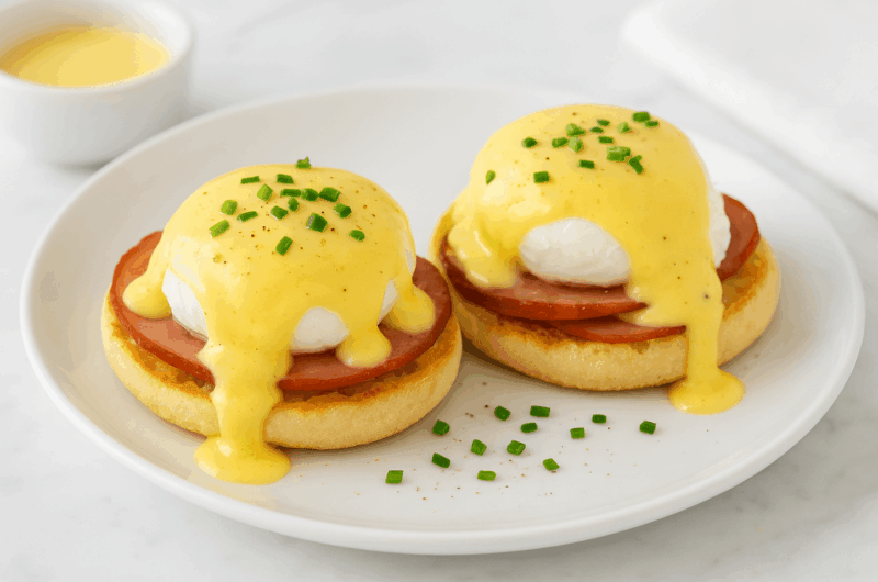 Eggs Benedict with Hollandaise Sauce