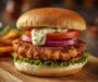 Crispy Chicken Burgers with Garlic Aioli