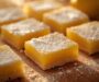 Lemon Bars with Powdered Sugar Topping