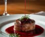 Seared Beef Tenderloin with Red Wine Reduction