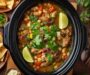 Slow Cooker Pork Pozole Verde