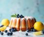 Blueberry Lemon Pound Cake with Glaze