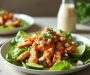 Buffalo Chicken Salad with Blue Cheese Dressing