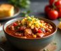 Chicken Chili with Cornbread