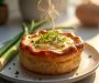 Chicken and Leek Pie with Puff Pastry