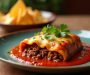 Ground Beef Enchilada Casserole with Red Sauce
