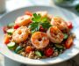 Healthy Grilled Shrimp Quinoa Salad