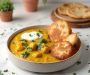 Poori Bhaji (Fried Bread with Potato Curry)
