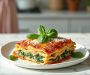 Pork and Spinach Lasagna with Ricotta