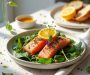Salmon and Spinach Salad with Citrus Dressing