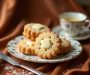 Scottish Shortbread Cookies with Butter and Sugar