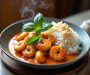 Thai Coconut Shrimp Curry with Jasmine Rice