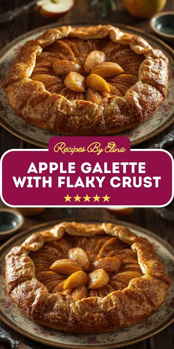 Apple Galette with Flaky Crust