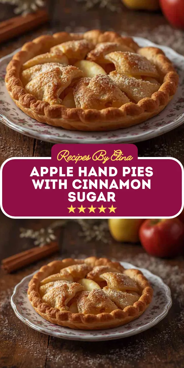 Apple Hand Pies with Cinnamon Sugar