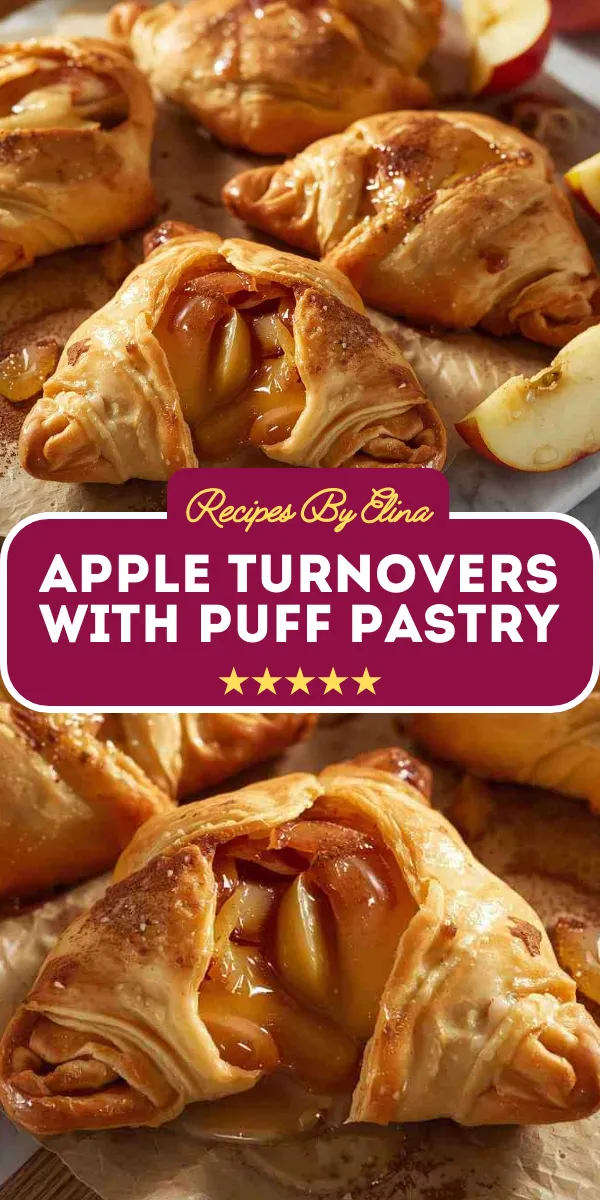 Apple Turnovers with Puff Pastry