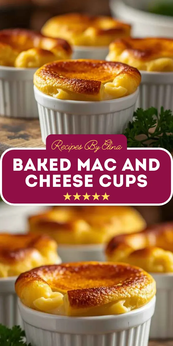 Baked Mac and Cheese Cups
