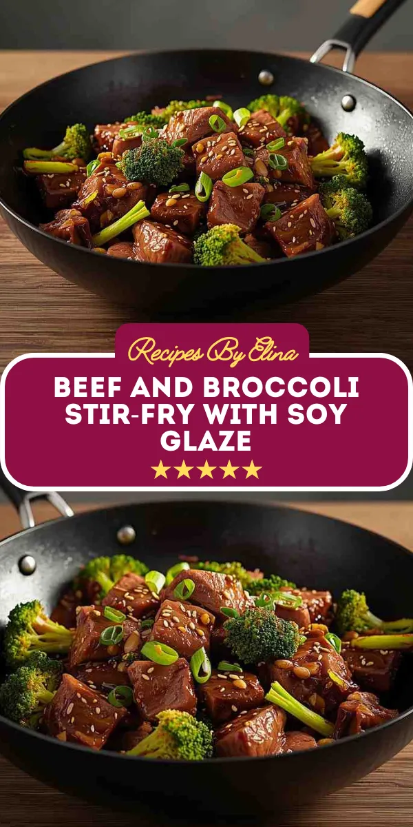 Beef and Broccoli Stir-Fry with Soy Glaze