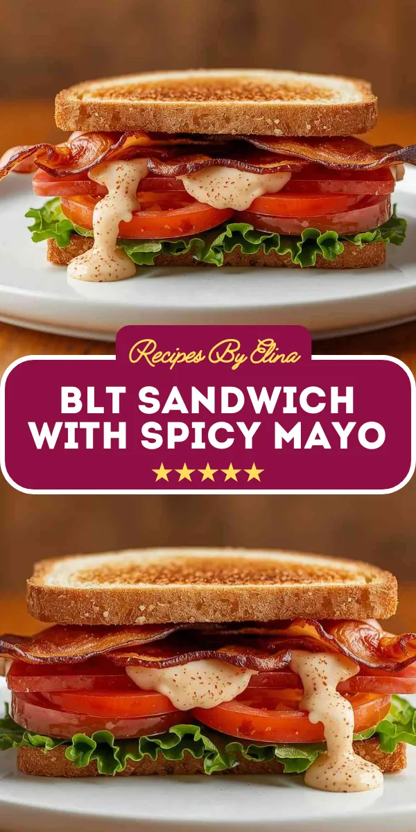BLT Sandwich with Spicy Mayo