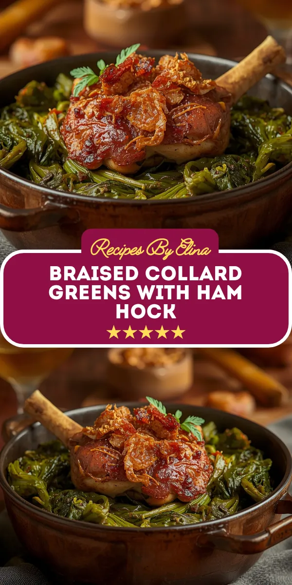 Braised Collard Greens with Ham Hock