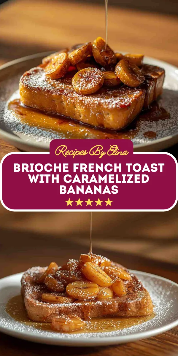 Brioche French Toast with Caramelized Bananas