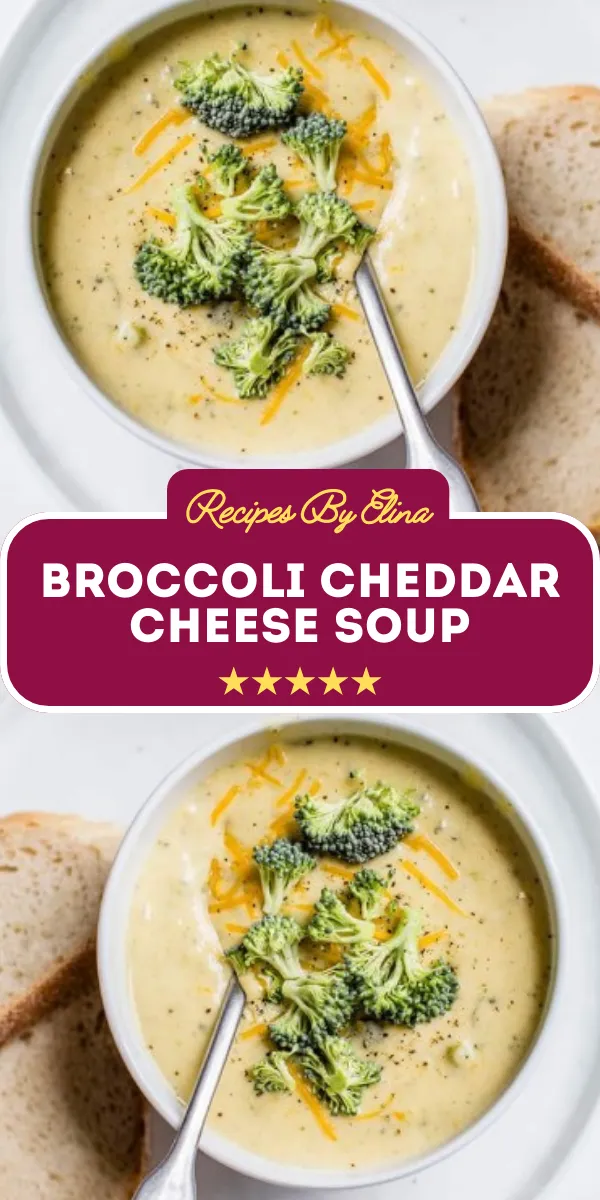 Broccoli Cheddar Cheese Soup