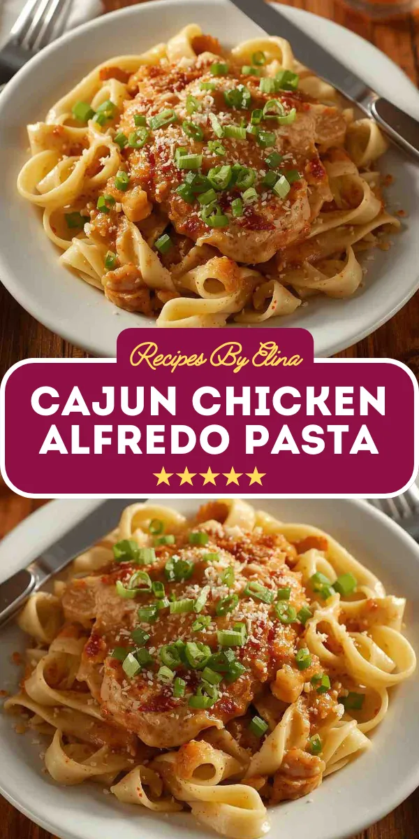 Cajun Chicken Alfredo Pasta