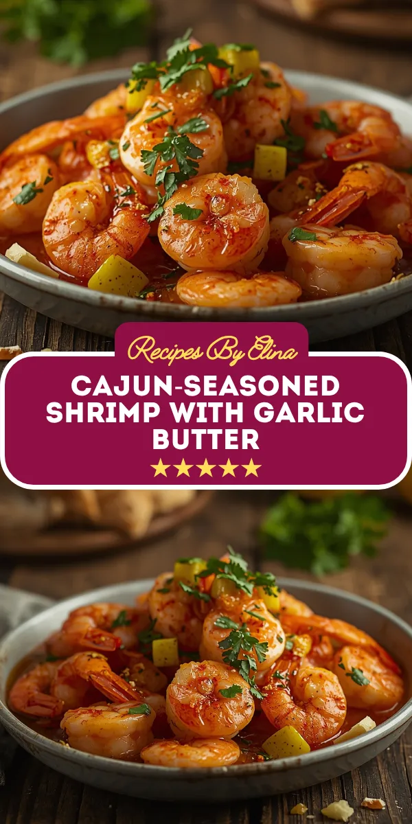 Cajun-Seasoned Shrimp with Garlic Butter