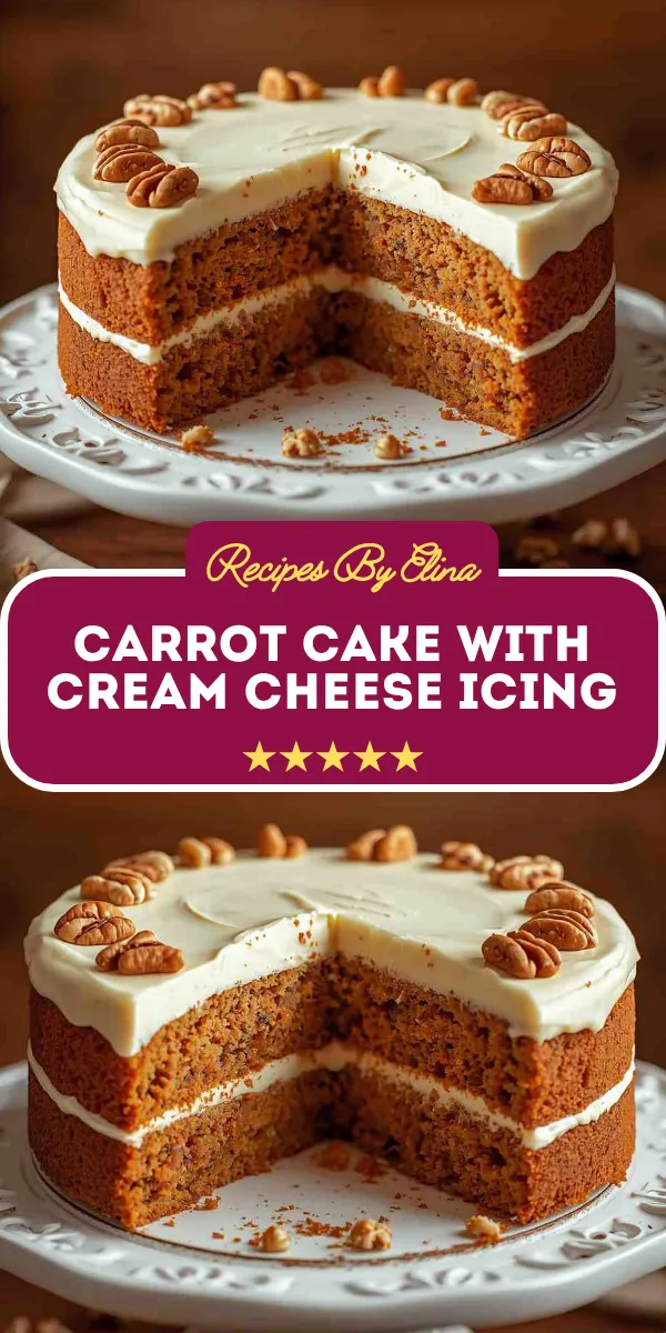 Carrot Cake with Cream Cheese Icing