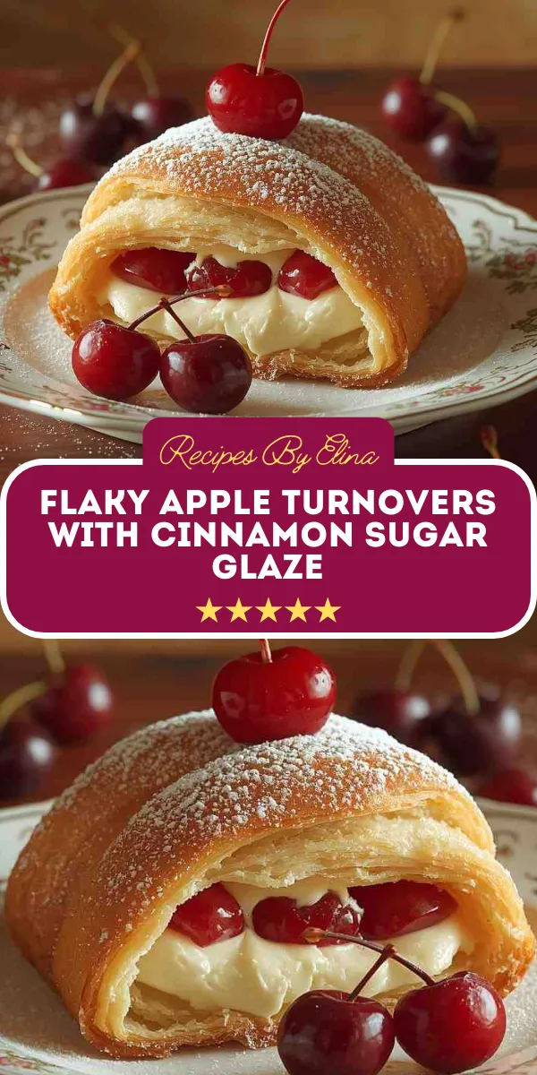 Cherry Danish Pastries with Cream Cheese