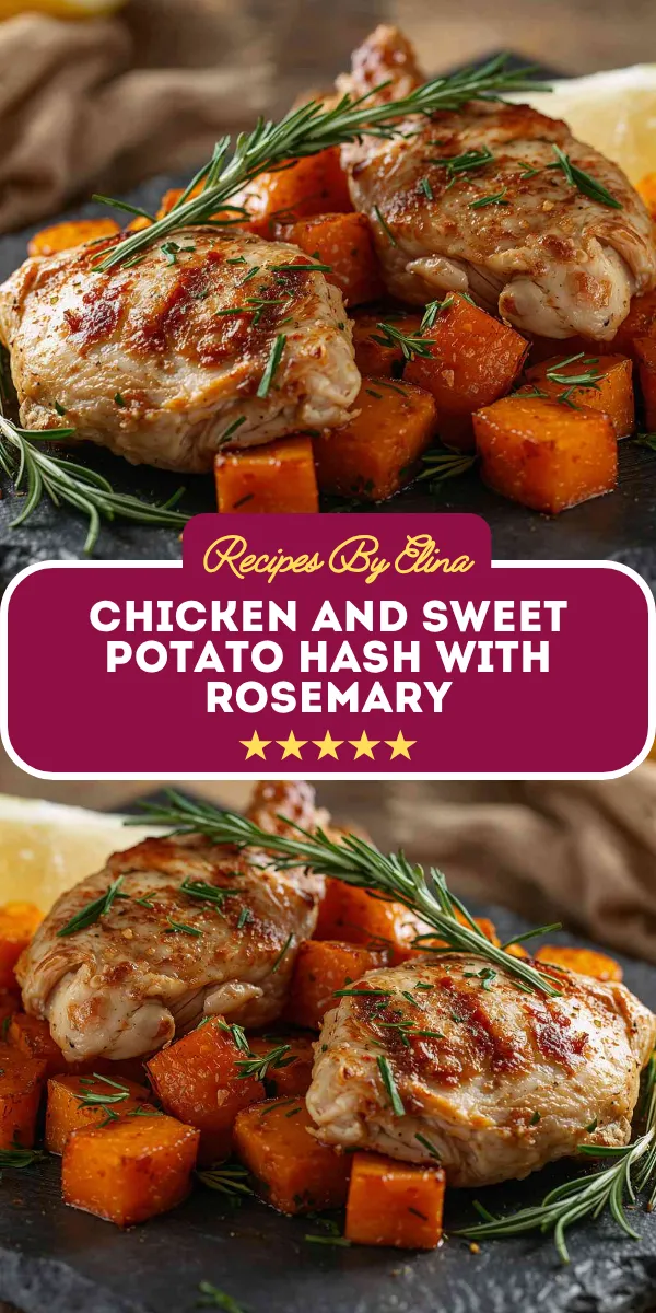 Chicken and Sweet Potato Hash with Rosemary