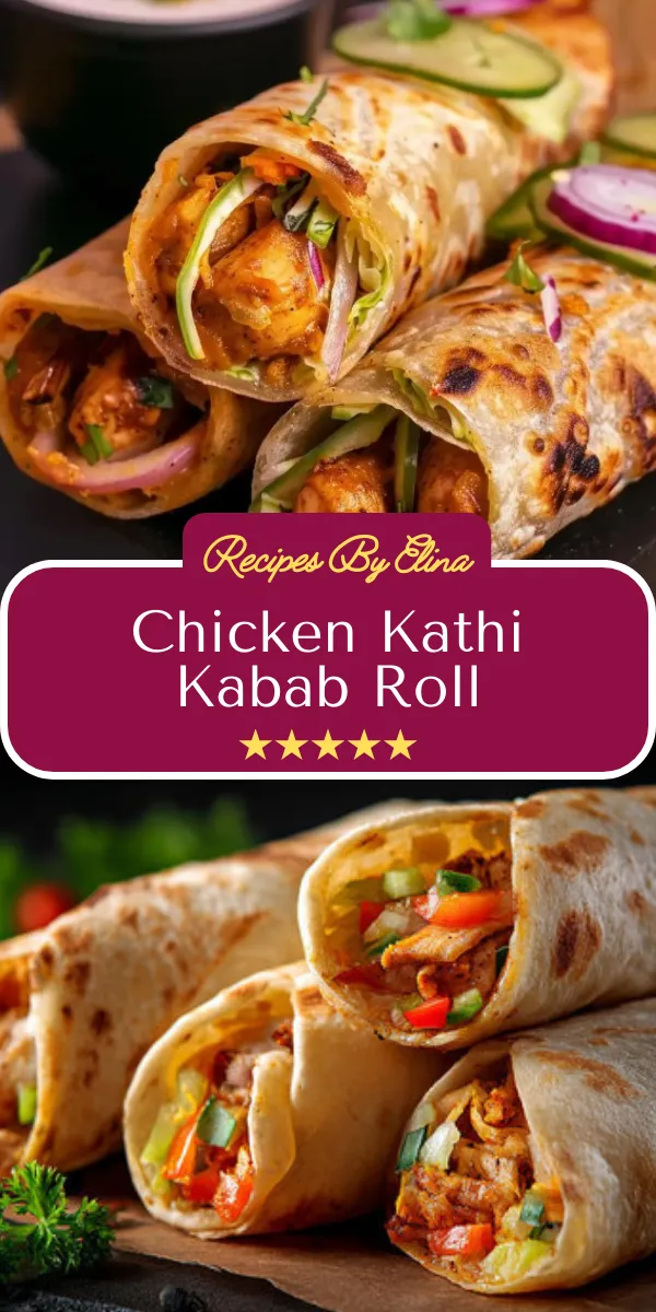Chicken Kathi Kabab Roll