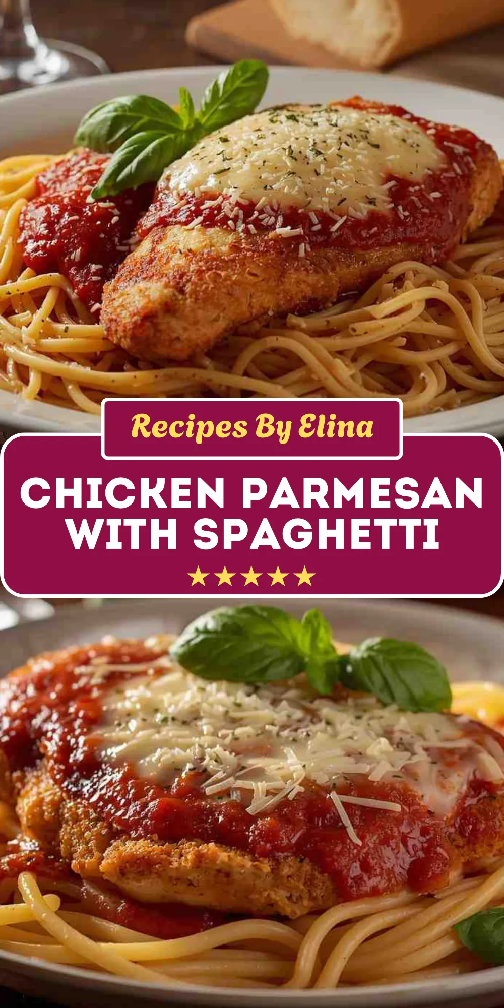 Chicken Parmesan with Spaghetti