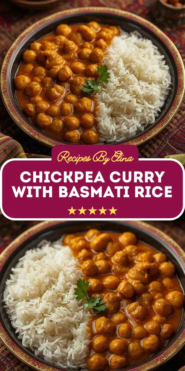 Chickpea Curry with Basmati Rice