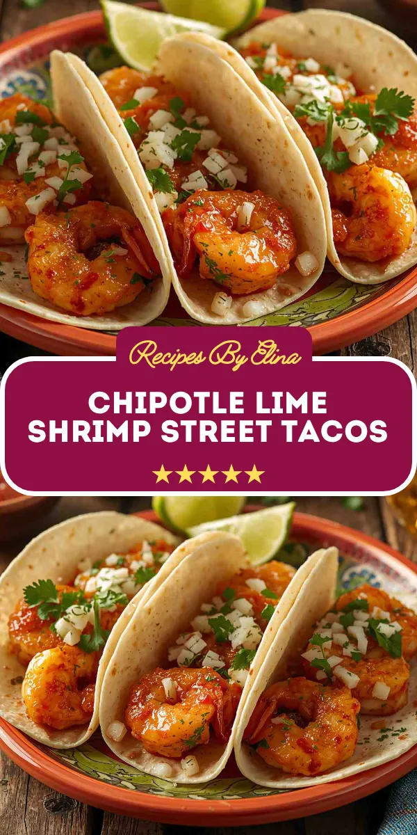 Chipotle Lime Shrimp Street Tacos