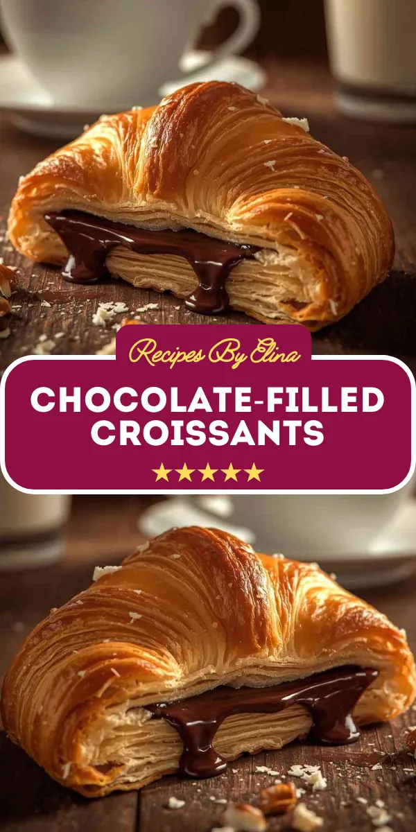 Chocolate-Filled Croissants