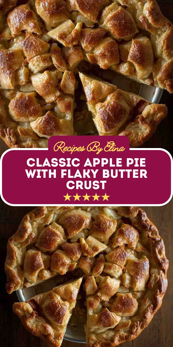 Classic Apple Pie with Flaky Butter Crust