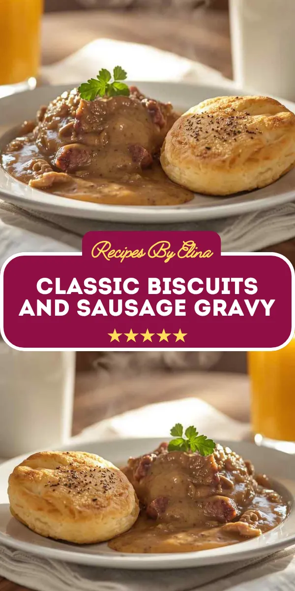 Classic Biscuits and Sausage Gravy