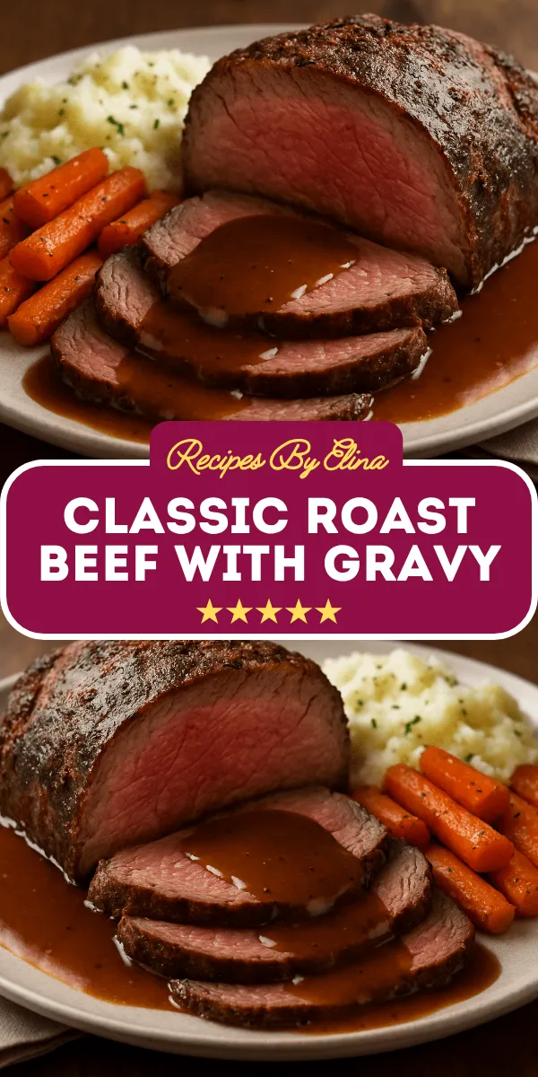 Classic Roast Beef with Gravy