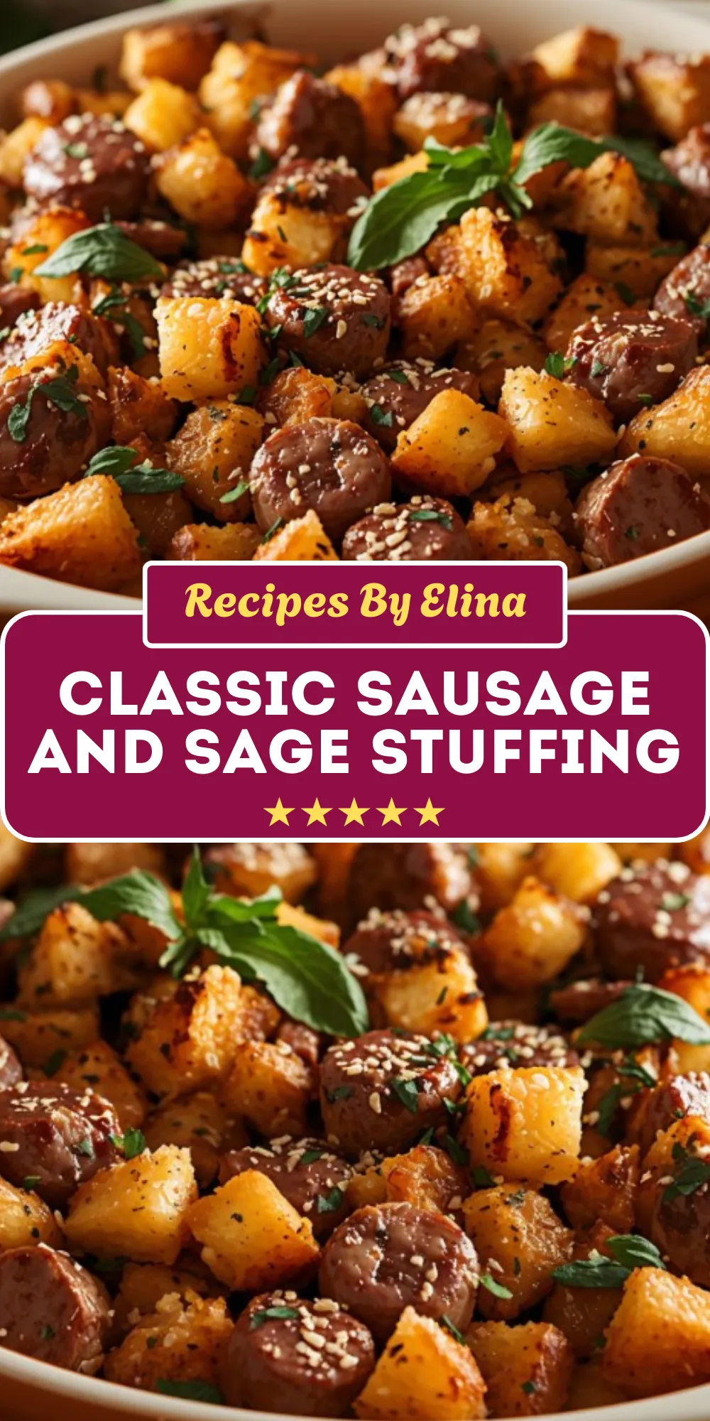 Classic Sausage and Sage Stuffing