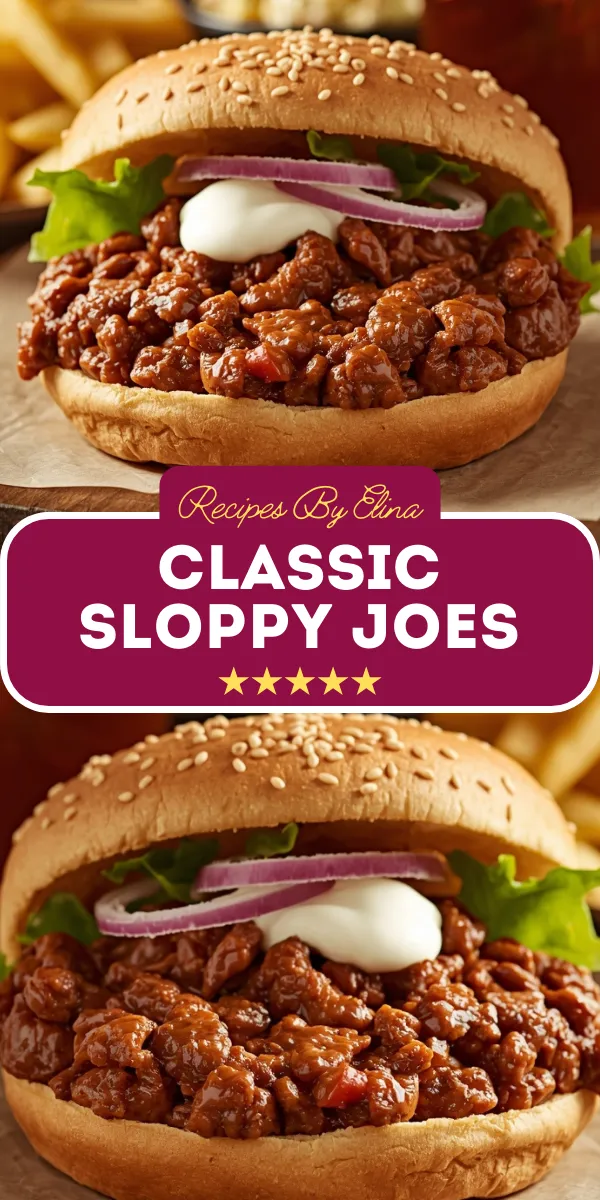Classic Sloppy Joes