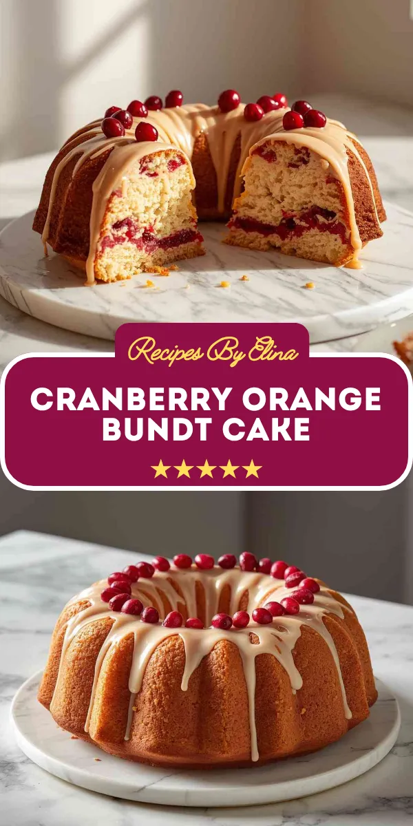Cranberry Orange Bundt Cake