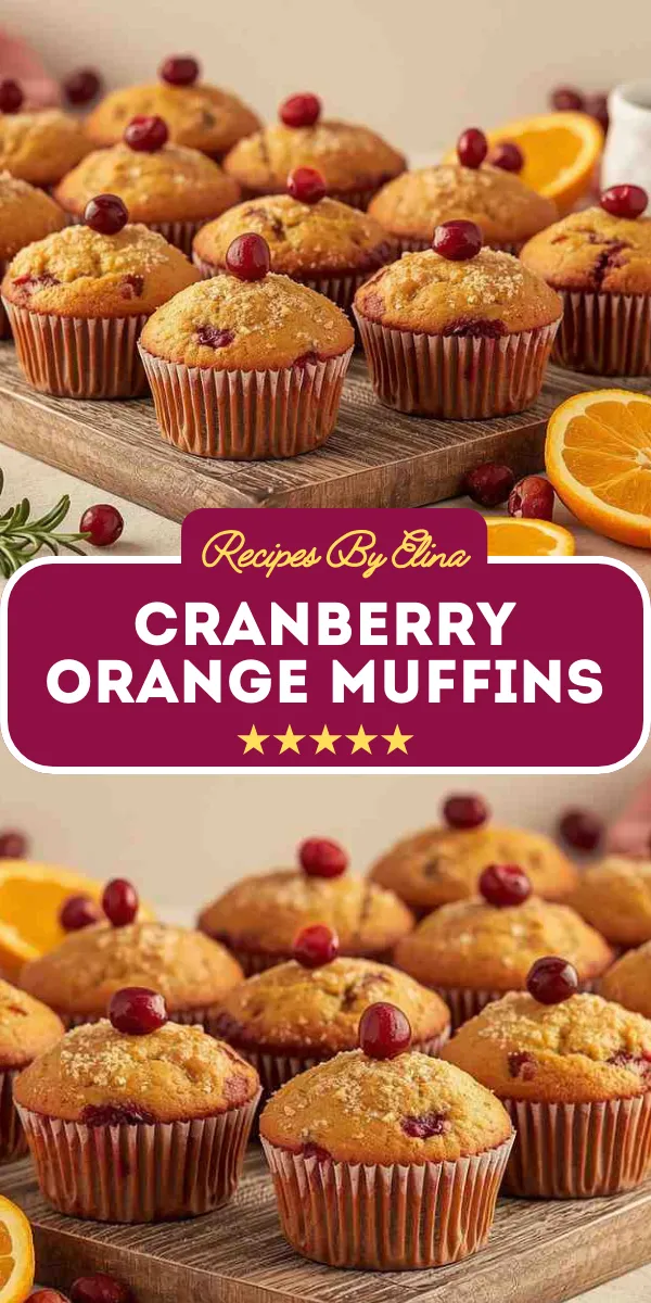 Cranberry Orange Muffins