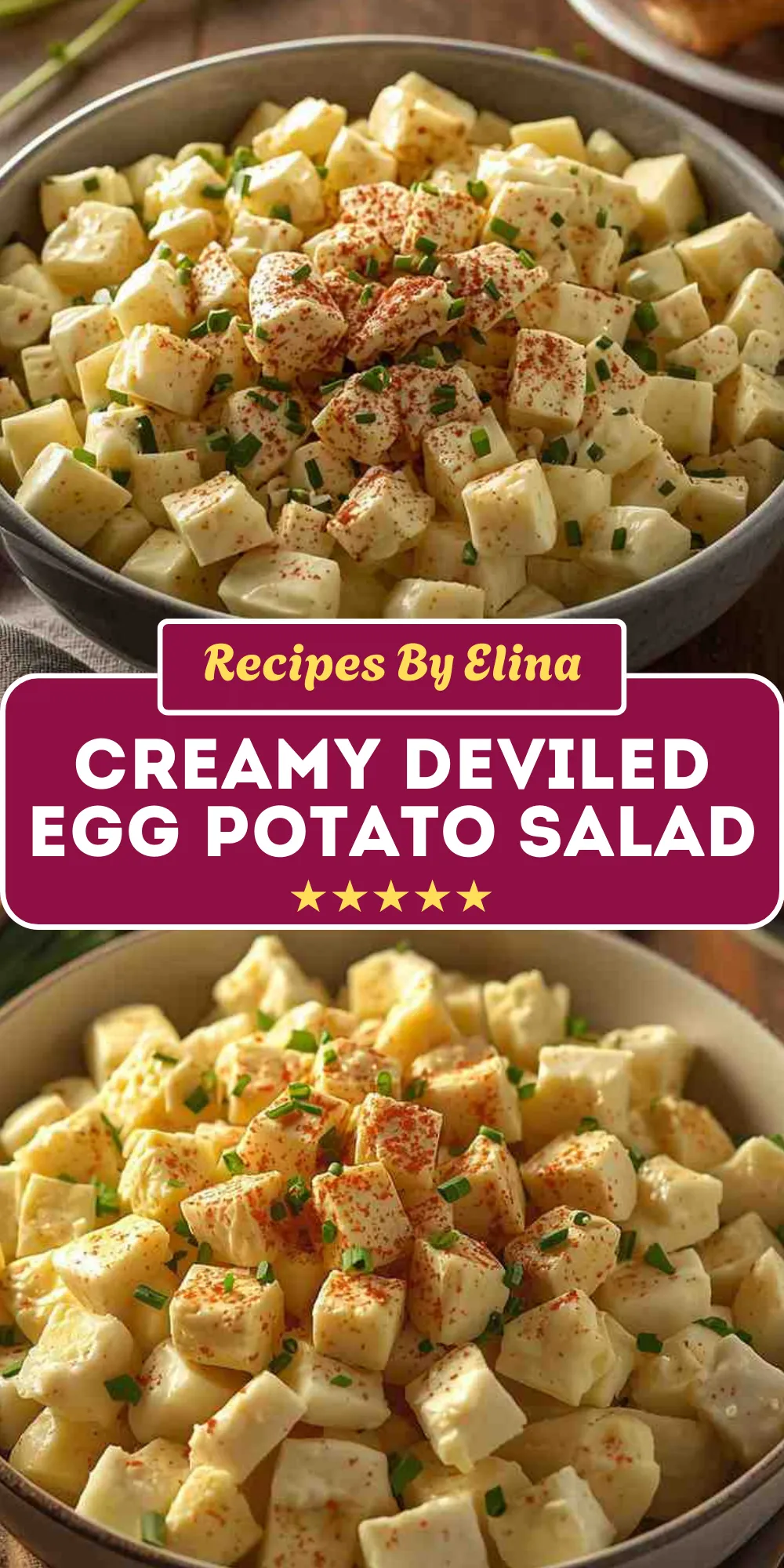 Creamy Deviled Egg Potato Salad