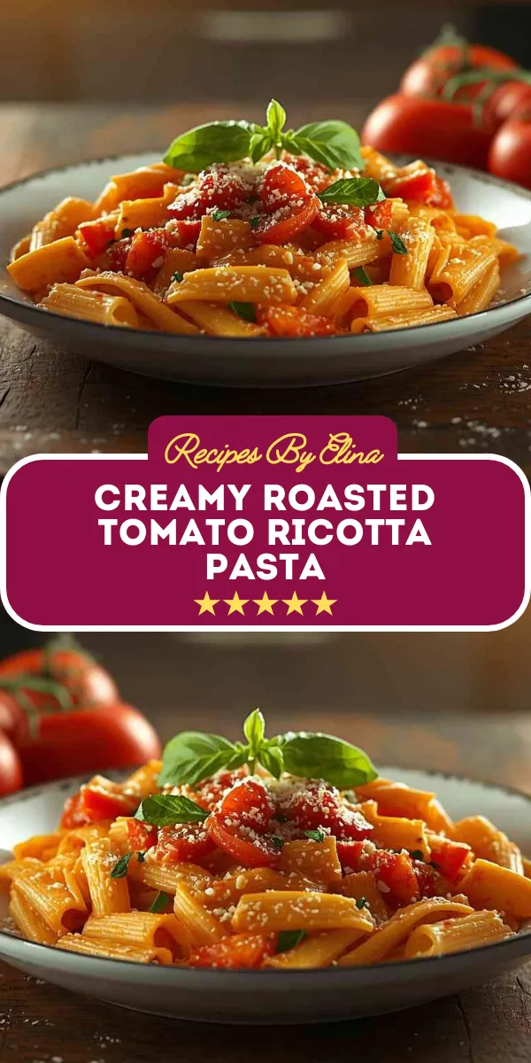 Creamy Roasted Tomato Ricotta Pasta