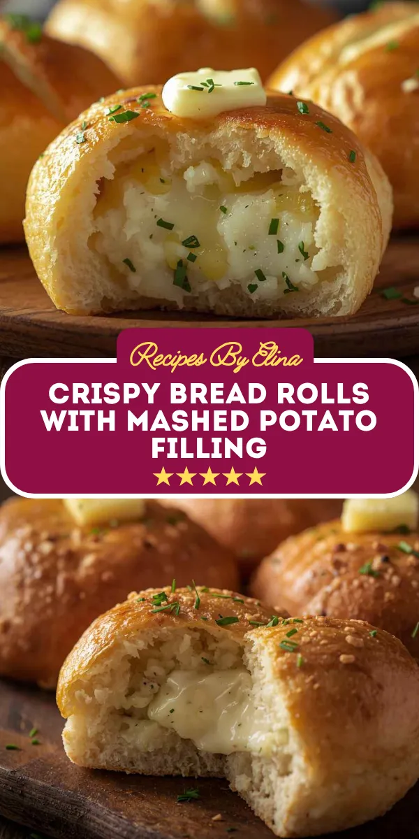 Crispy Bread Rolls with Mashed Potato Filling