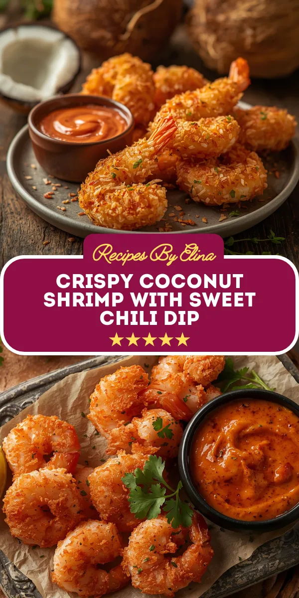 Crispy Coconut Shrimp with Sweet Chili Dip